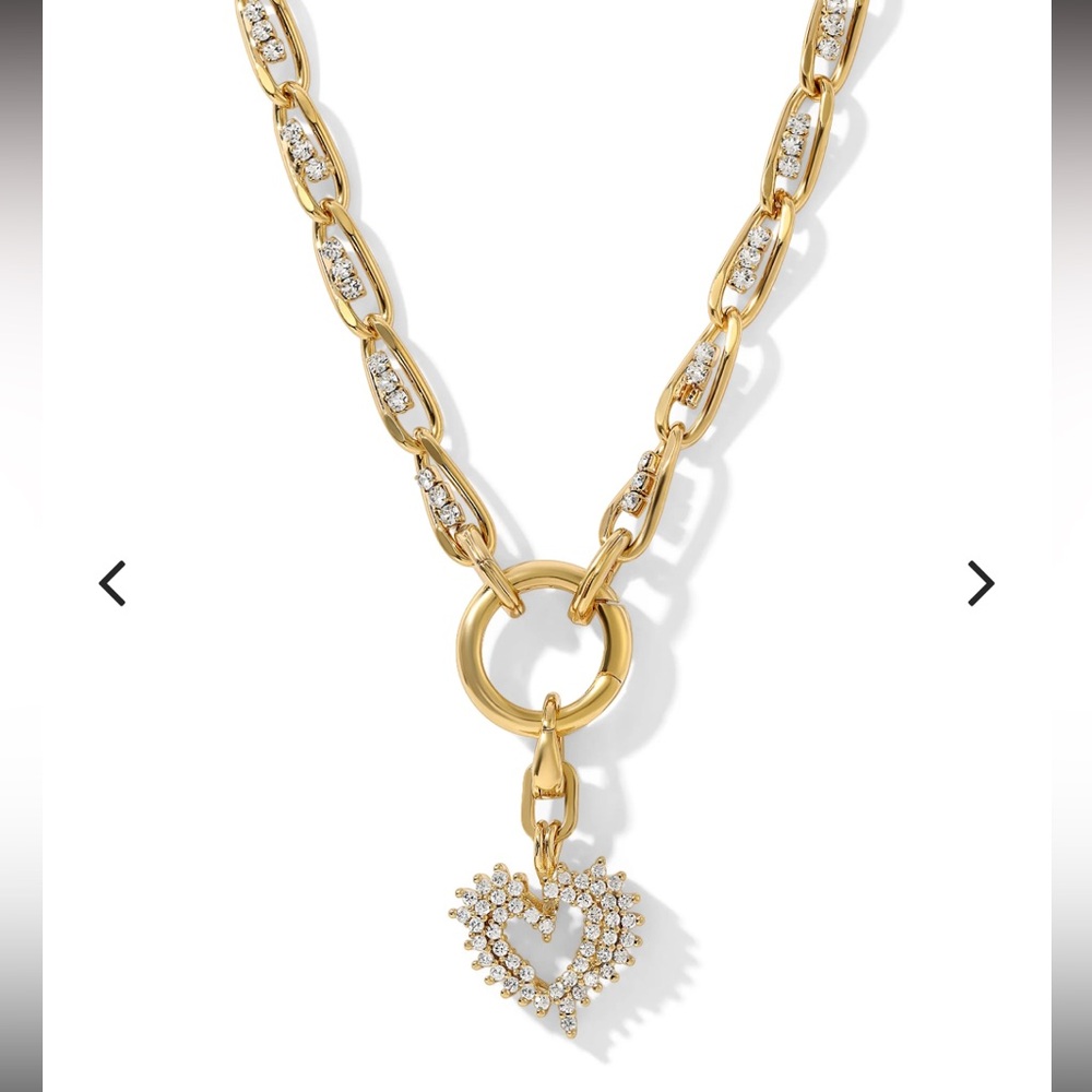 Vanessa Mooney 
THE BENNETT HEART NECKLACE - Picture 6 of 6